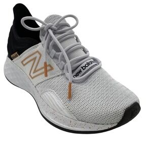 New Balance Fresh Foam Roav Womens 12 Wide Grey Black Gold Running WROAVWS1